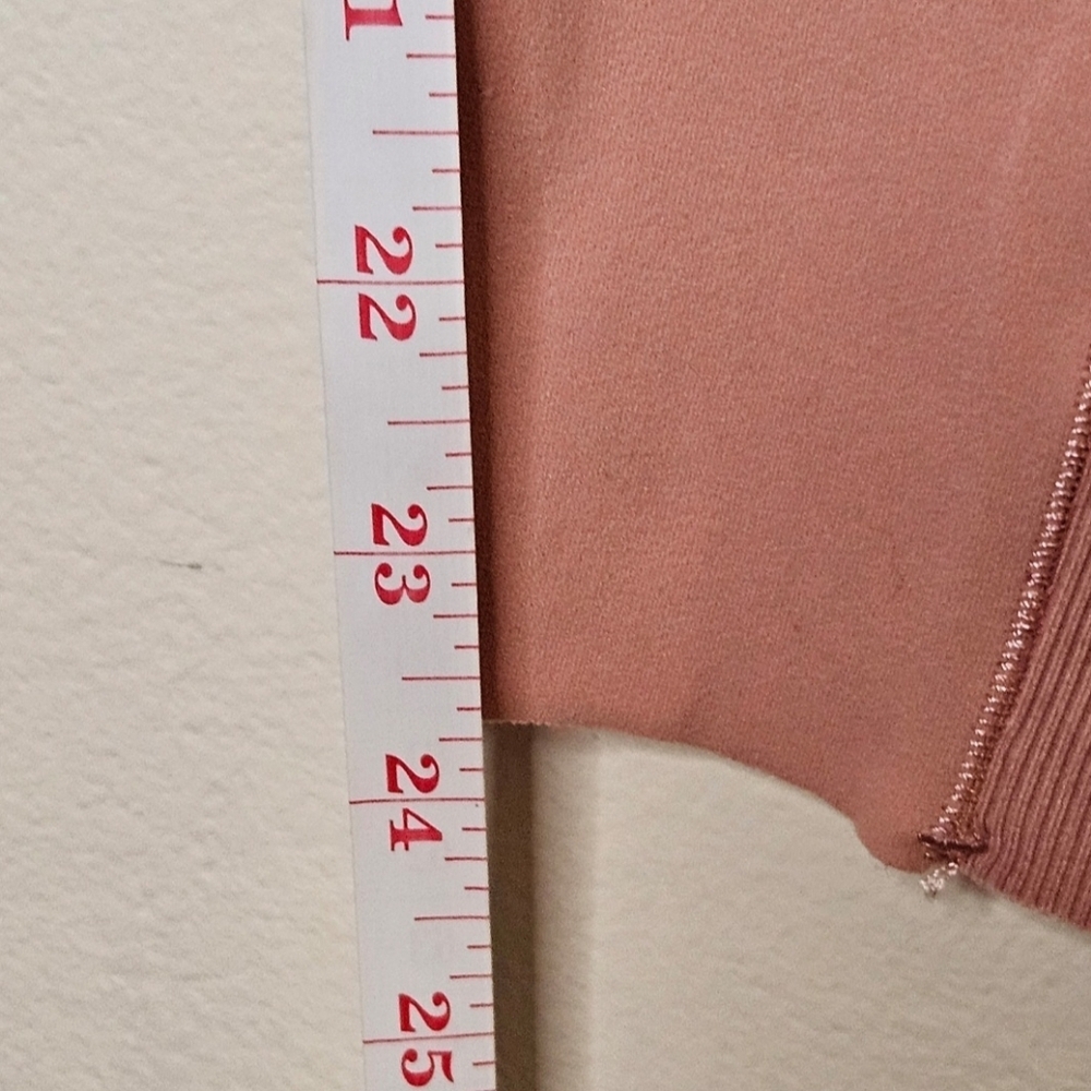 0097 Nike Dri-Fit Luxe Leggings Pink Ruffled Yoga Athletic Workout Activewear XL - Picture 10 of 10